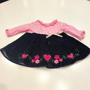 Sweet Corduroy Shirt Dress